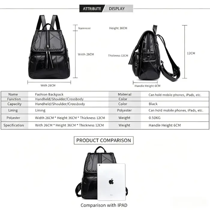 Mini sac à dos pour homme
