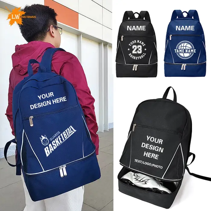 Sac à dos de basket-ball avec Logo imprimé