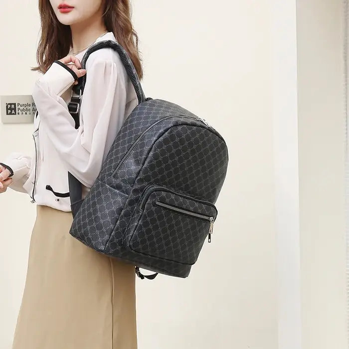 Sacs à dos en cuir multifonctions pour femmes et hommes