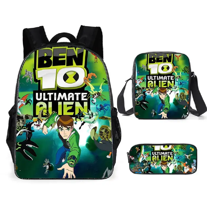Sac à dos Hacker pour adolescents Ben 10