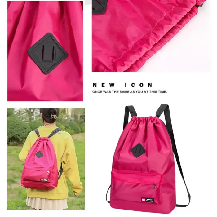 Sac à dos étudiant femmes sacs sac d'école étanche grande capacité INS mode sac à cordon sac à dos sac de voyage