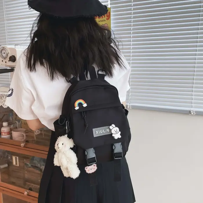 Femmes mignon petit sac à dos Kawaii Mini sac à dos sac d'école multifonctionnel mode vendeur chaud МиниРюкзакasabichter_و