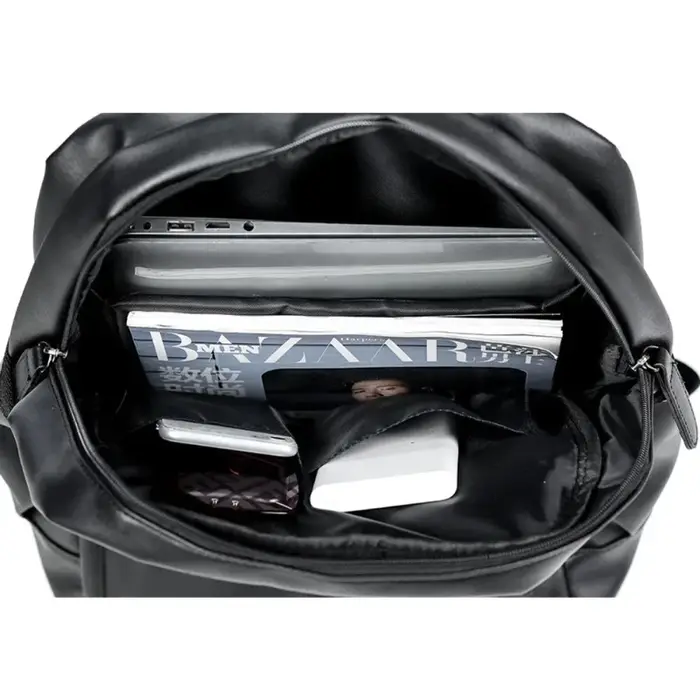 Sac à dos pour homme en cuir PU