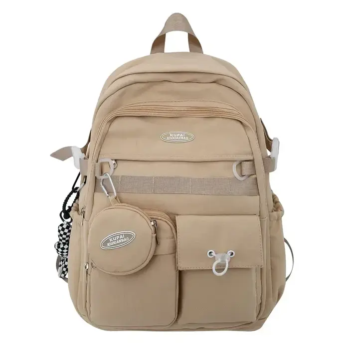 Sac à dos multi-poches pour femmes et adolescents
