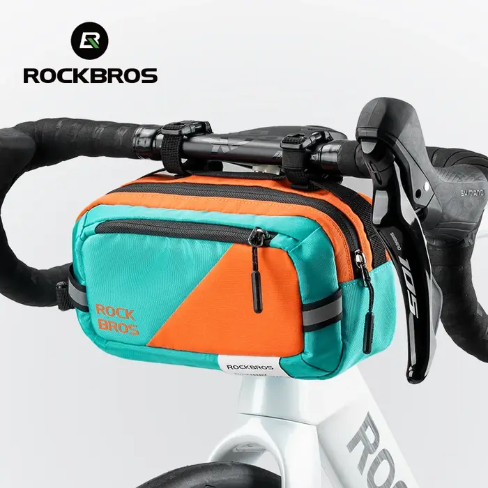 ROCKBROS sac de guidon sac de vélo sacoche Portable multi-usages 2
