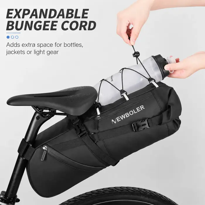 NEWBOLER 15L/10L Sacoche de vélo grande capacité