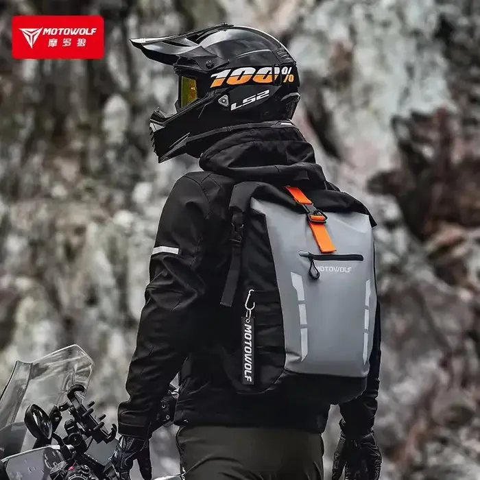 Motowolf sac à dos de Moto étanche sac