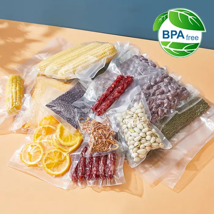 Sacs d'emballage sous vide alimentaire 100 pièces