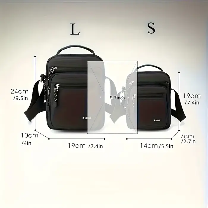 Sac bandoulière multi-poches