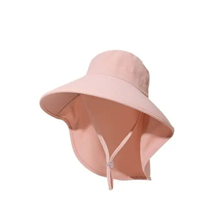 Chapeaux de randonnée pour femmes, chapeau de pêcheur à large bord long, séchage rapide, chapeau bob