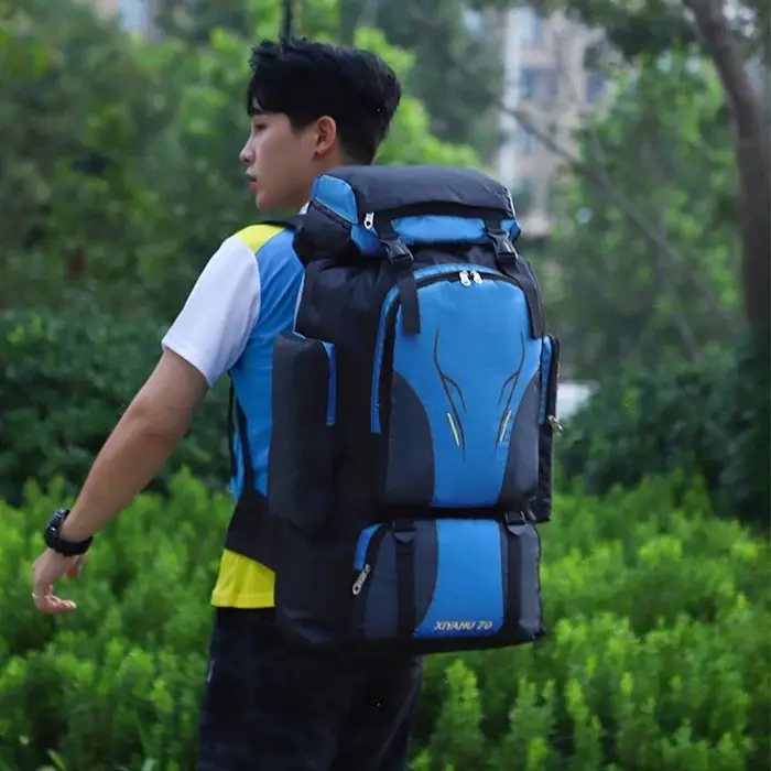 70L sacs à dos de voyage en plein air unisexe Camping sac à dos hommes tactiques sport alpinisme pêche étanche escalade
