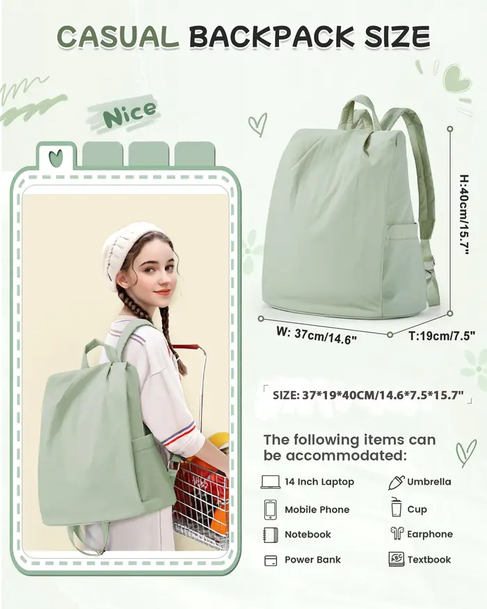 Sac à dos pour femmes, Sac à dos moderne Simple