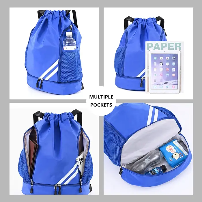 Sac à dos de sport à cordon de serrage