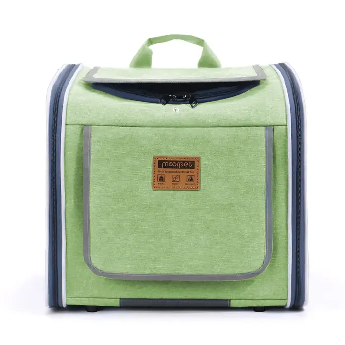 Sac à dos multifonctionnel, portable et spacieux pour animaux de compagnie à double usage : fixation