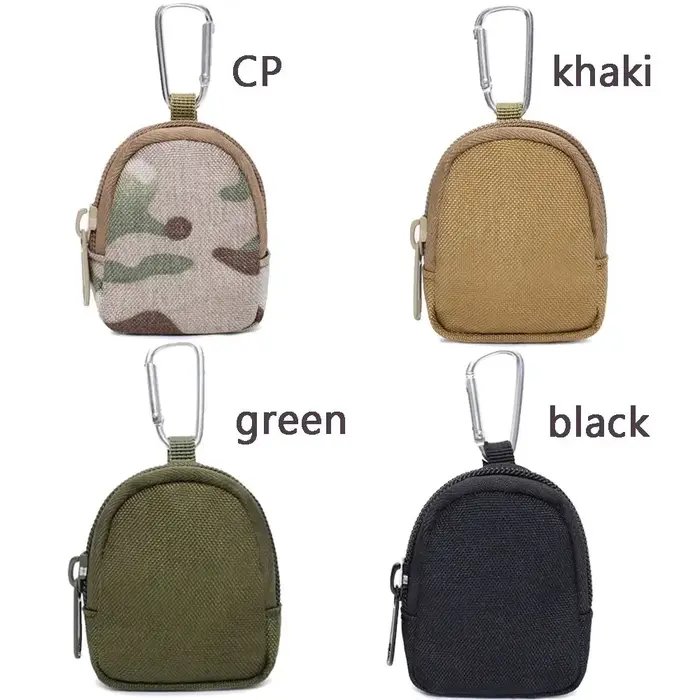 Pochette tactique EDC porte-clés porte-monnaie pour hommes