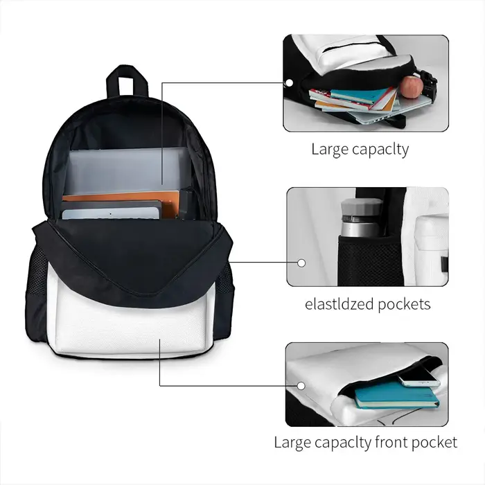 Sac à dos pour homme, sac à dos de grande capacité, sac à livres pour enfants, sac d'école, sacs à bandoulière pour hommes et femmes
