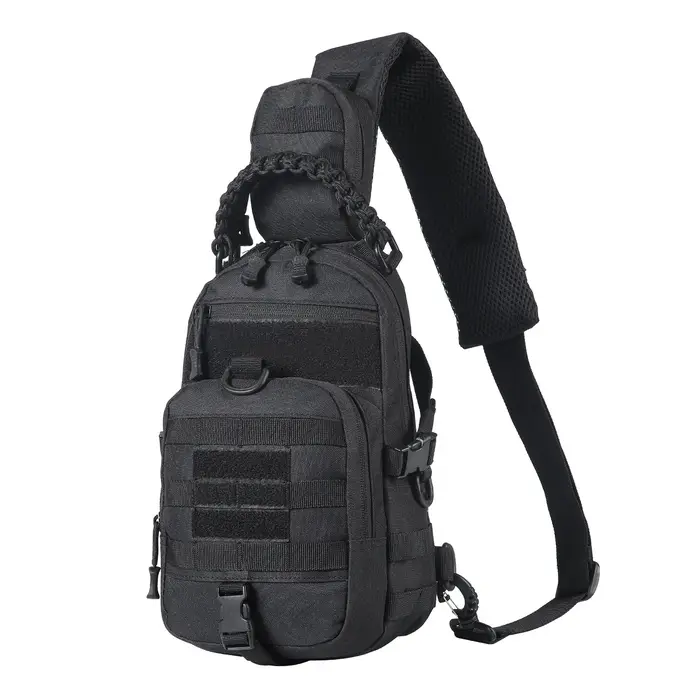 Sac de poitrine de Camping sac à dos tactique pour hommes sport épaule randonnée en plein air escalade cyclisme pêche MOLLE Sling EDC Fanny Pack
