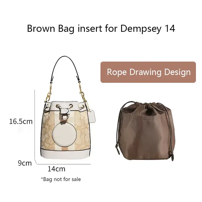 Sac organisateur insérer pour entraîneur Mini sac seau sac léger insérer stockage sac étanche Suppor