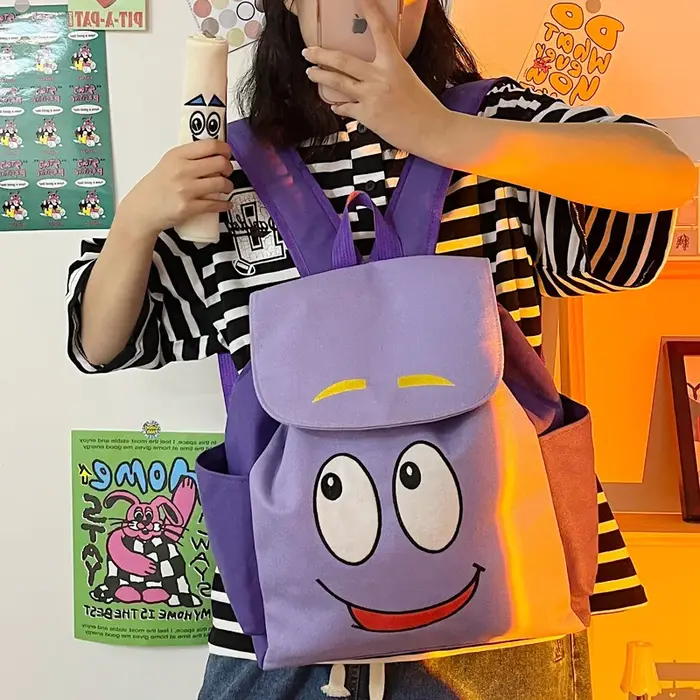 Sac à dos de dessin animé Dora l'exploratrice pour enfants