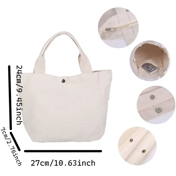 Sac fourre-tout en toile Monchhichi