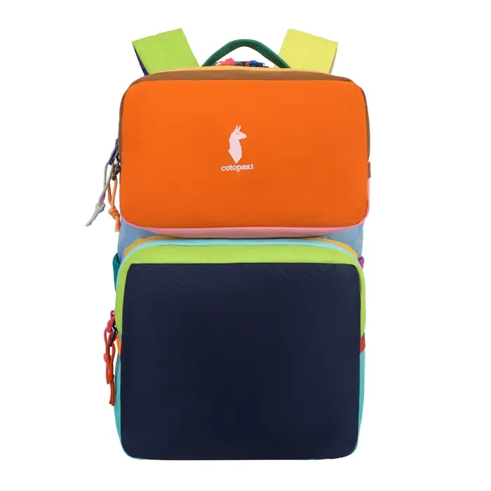 Sac à dos color block avec plusieurs compartiments
