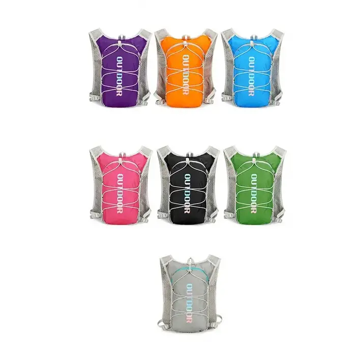 Pack d'hydratation respirant, gilet d'hydratation de course Ultra-léger et imperméable, gilet de Jogging d'hydratation réglable pratique
