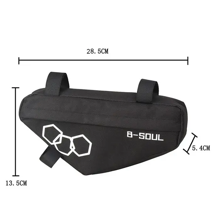 Sac triangulaire pour cadre avant de vélo