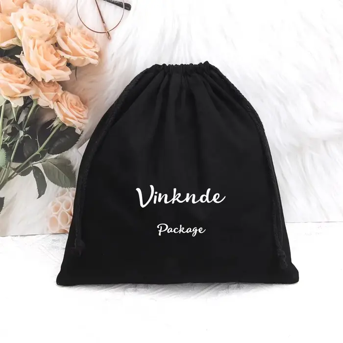 Sac à cordon en coton biologique avec Logo personnalisé