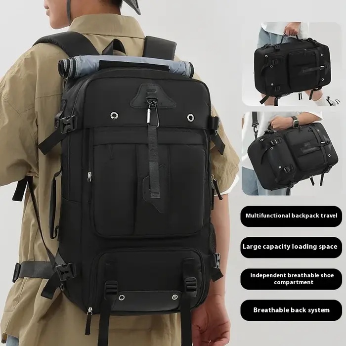 Sac à dos transfrontalier pour hommes avec une sensation haut de gamme