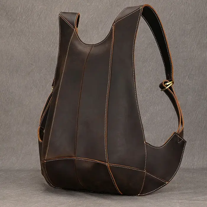 Sac à dos antivol en cuir pour hommes et femmes, sac à dos scolaire, sac de voyage, sac à dos scolai