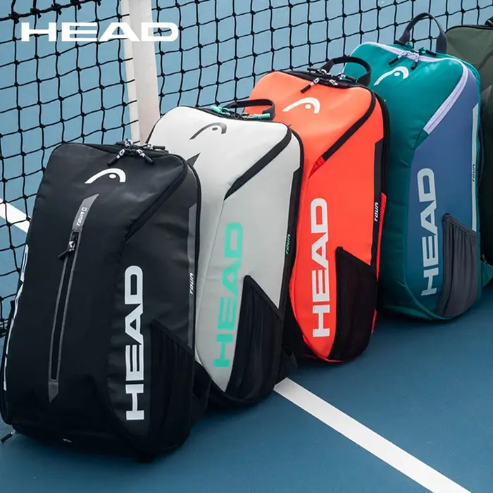 Original HEAD TOUR série sac de Tennis 2-Pack sac à dos professionnel adulte raquettes à bandoulière sport Fitness sacs