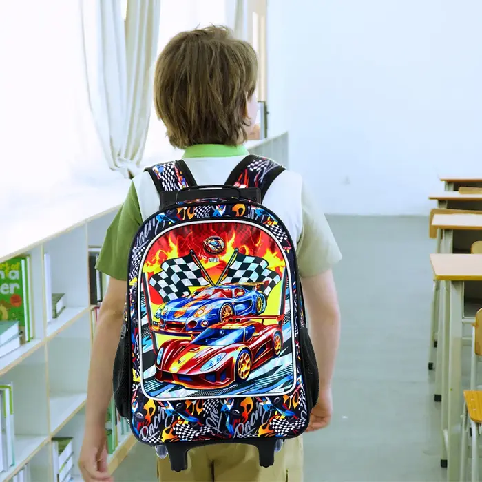 Sac à dos roulant pour garçons