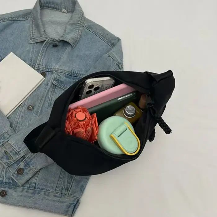Sac à bandoulière de style neutre pour hommes et femmes