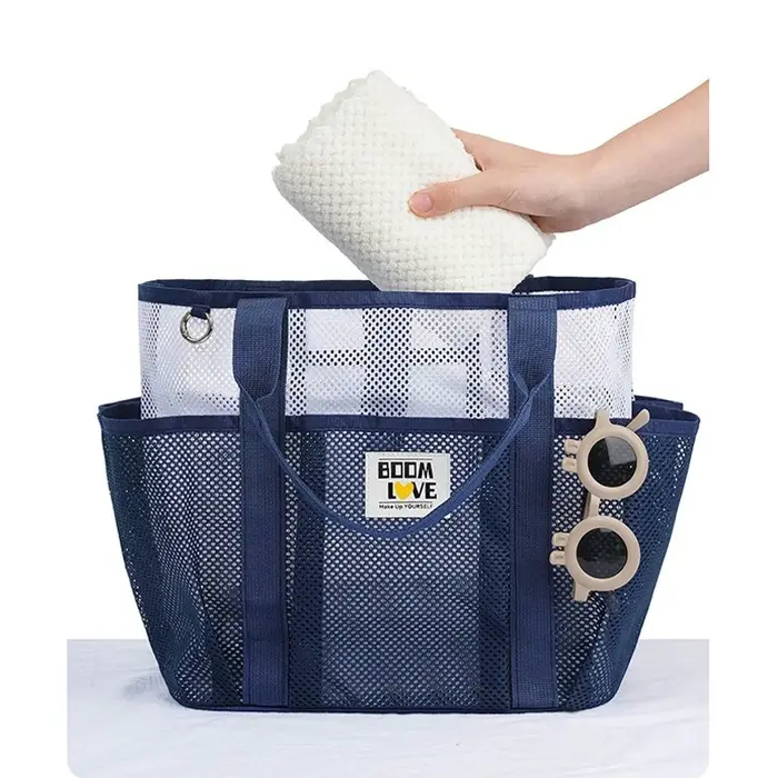 Sac fourre-tout de plage en maille respirante