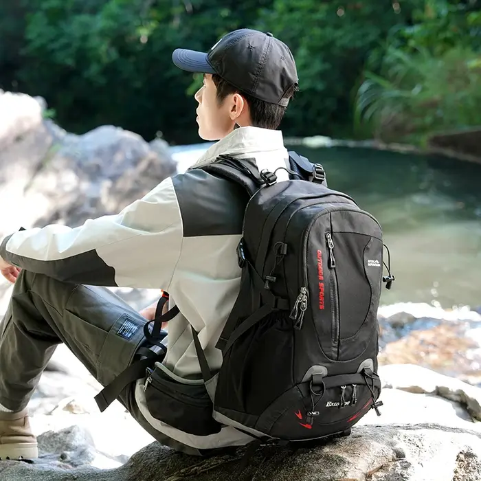 Sac à dos de randonnée ROYAL MOUNTAIN 35L avec compartiment pour chaussures