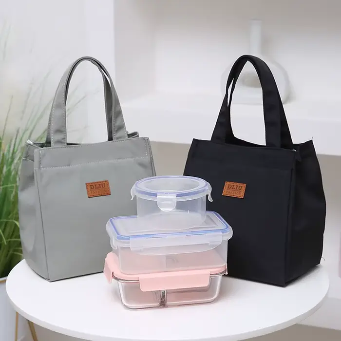 Sac à déjeuner de grande capacité avec isolation en papier d'aluminium pour le travail