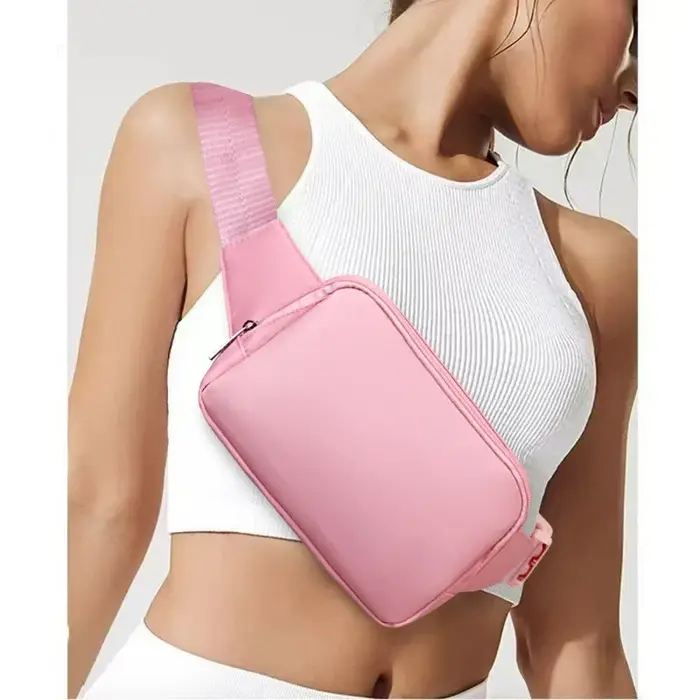 Sac à bandoulière Lulu 2025 Van Ness 2L pour yoga, sport, voyage, randonnée, fitness, sac banane respirant, imperméable, ultra-léger