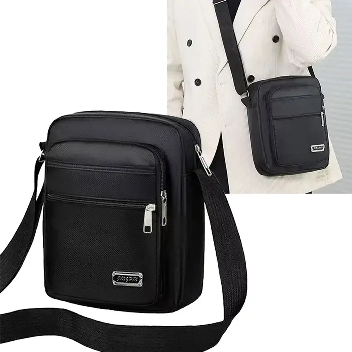Sac à bandoulière de style neutre pour hommes et femmes