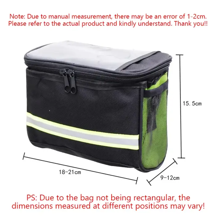 Nouveau Sac Isotherme Avant pour Vélo de Cyclisme