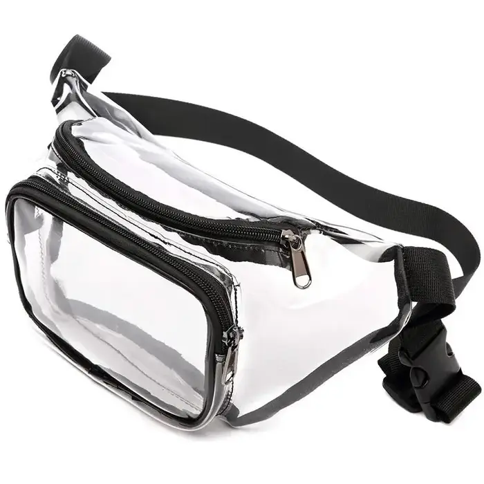Nouvelle sacoche bandoulière transparente en PVC