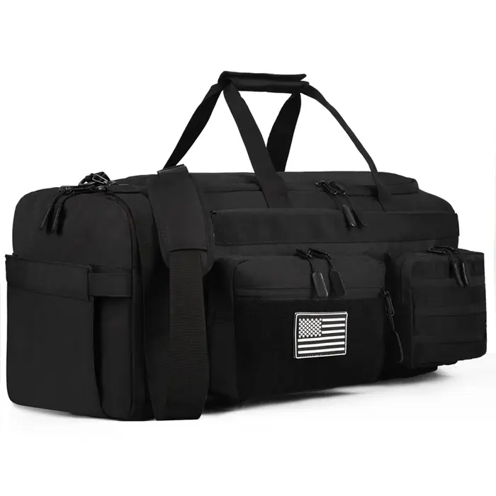LHI 50L 3 en 1 sac de voyage hommes grands sacs de sport de sport sac à dos militaire tactique avec 