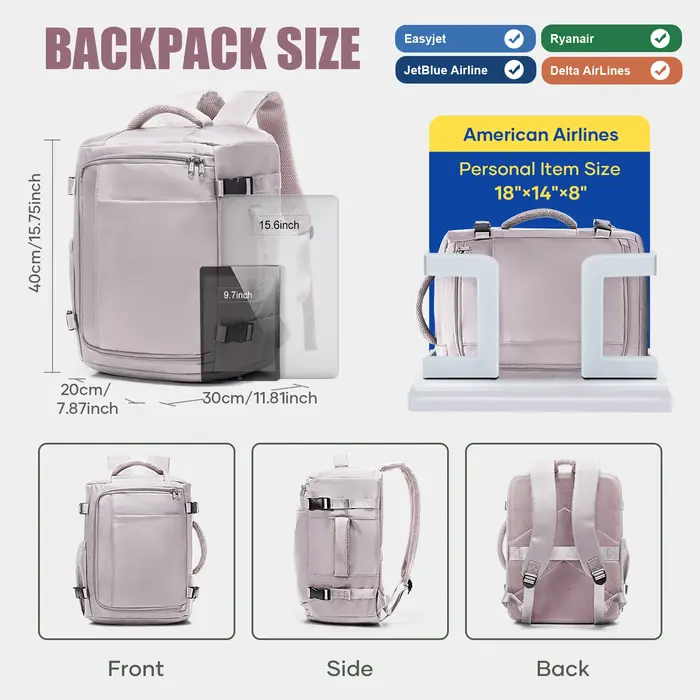 Sac de cabine Ryanair 40x30x20