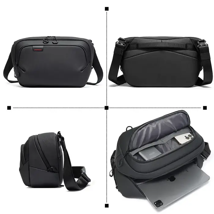 BANGE Nouveau Grand Sac à Bandoulière pour Appareil Photo Numérique Canon/Nikon/Sony/DJI Drone