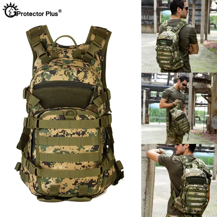 PROTECTOR PLUS sac à dos tactique 25L sac à dos d'équitation étanche de haute qualité randonnée chasse Style sac petit sac à dos