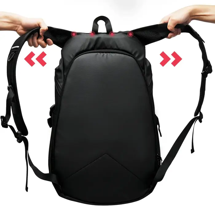 Sac à dos de moto 50L, grand sac à dos multifonctionnel pour motocyclistes