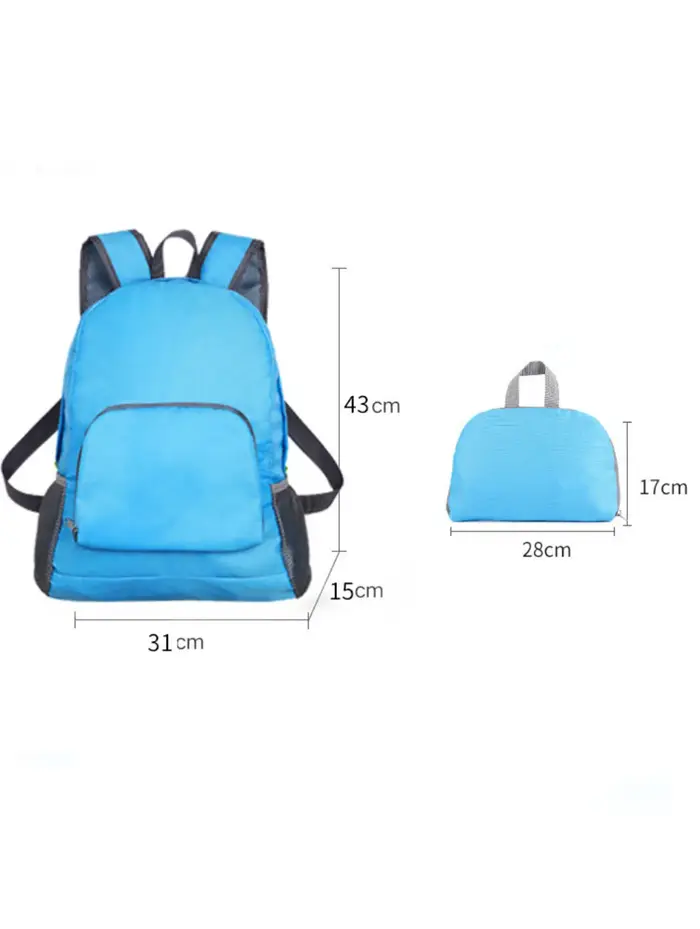Sac de voyage pliable, sac à dos léger