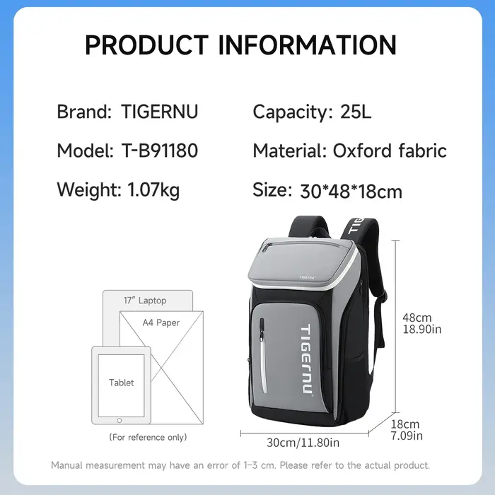 Tigernu – sac à dos de sport de plein air pour hommes