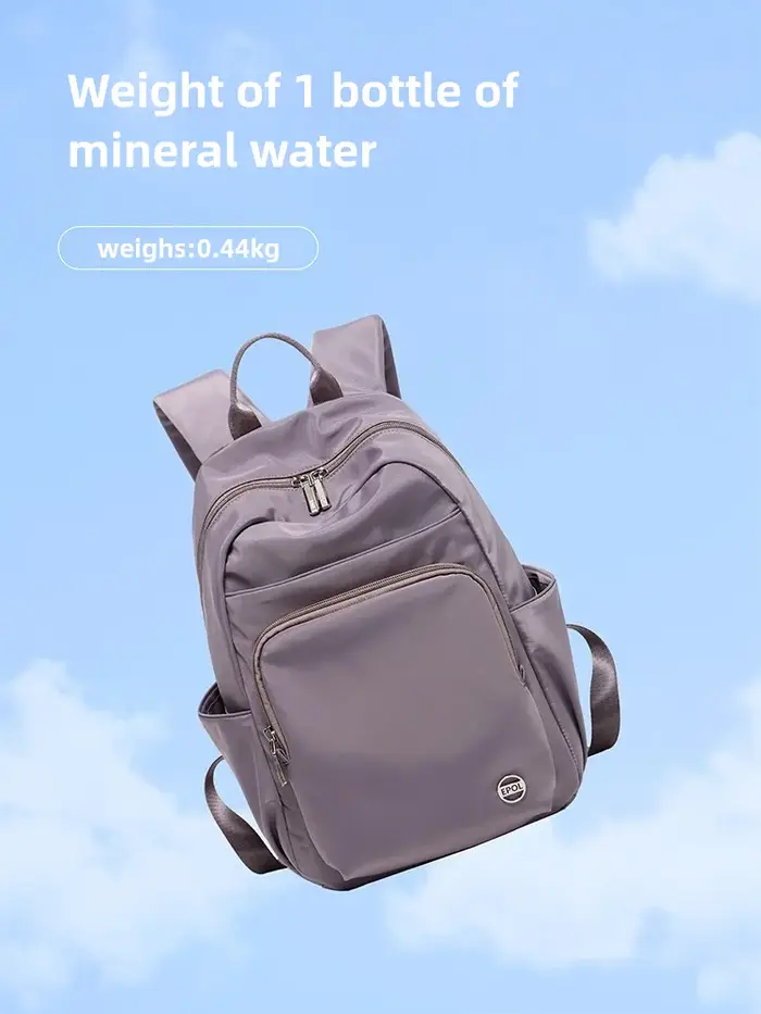 Sac à dos en nylon imperméable pour femme