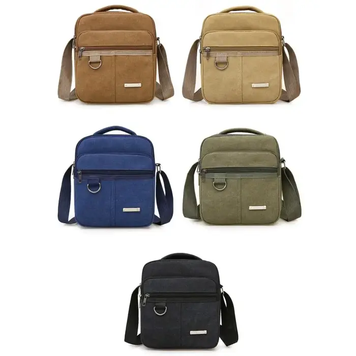 Sac à bandoulière en toile pour hommes