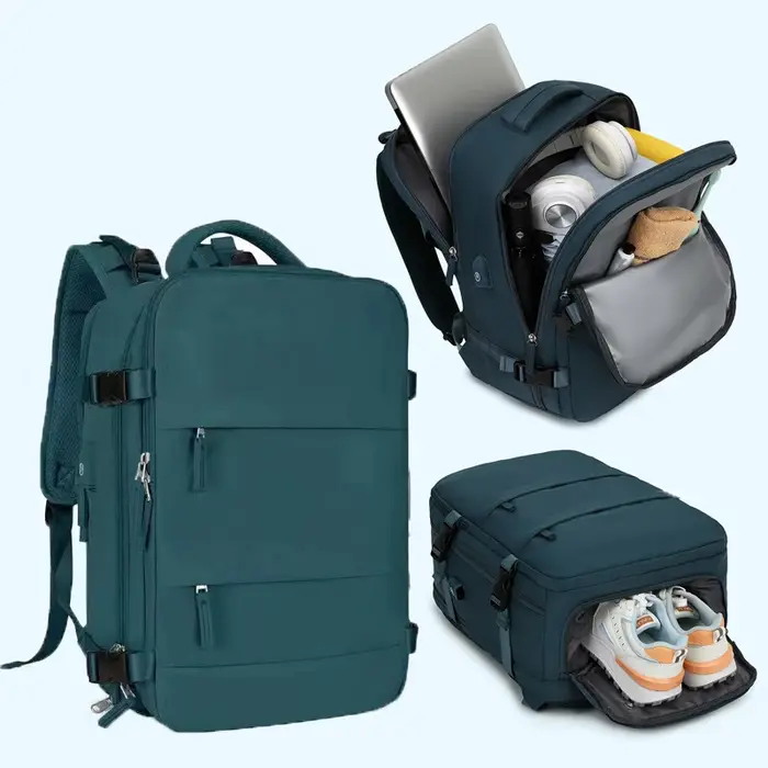 Geestock mochilas sac à dos de voyage 40x20x25 sac de cabine sac à dos pour ordinateur portable bagage à main avion sac à dos cartable étanche